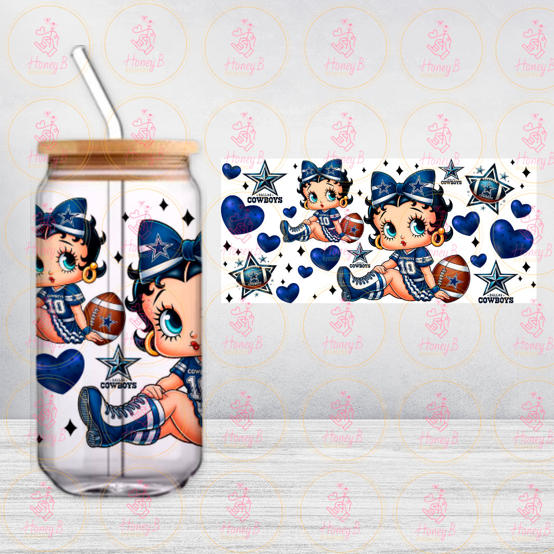 BTY BLUE STAR FAN UVDTF