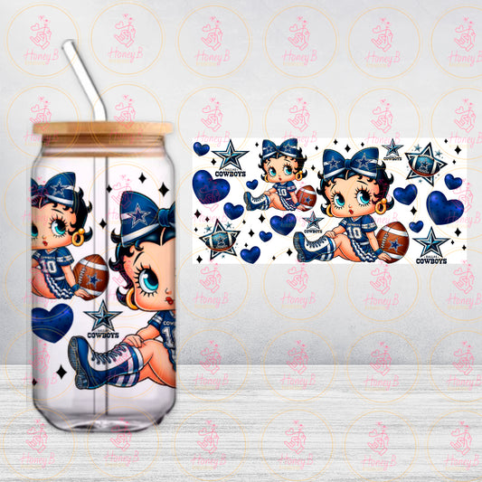 BTY BLUE STAR FAN UVDTF