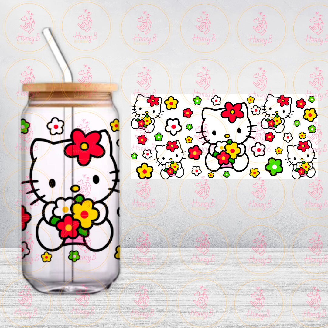 KITTY FLOWERS  UVDTF