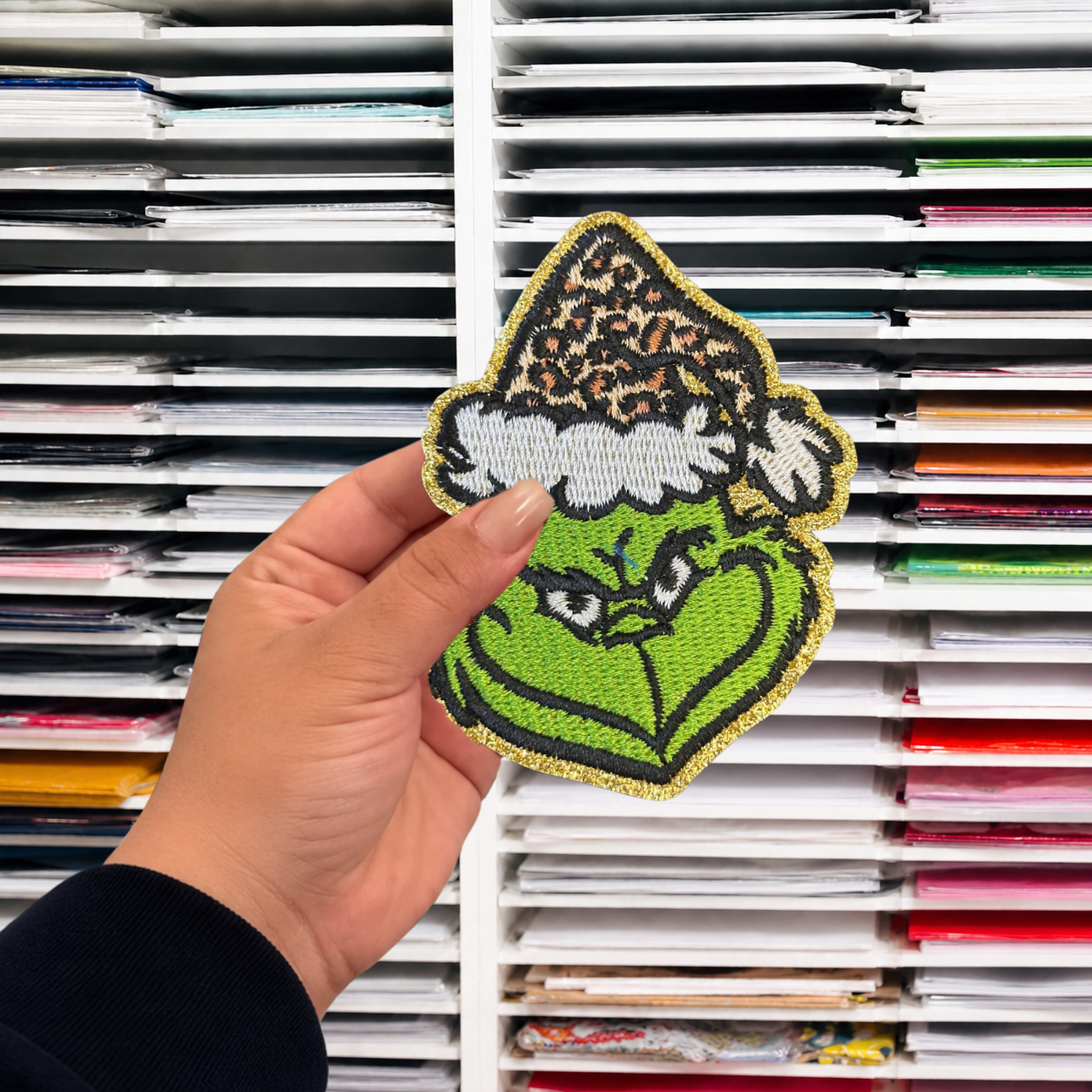 GRCH ANIMAL PRINT IRON ON PATCH
