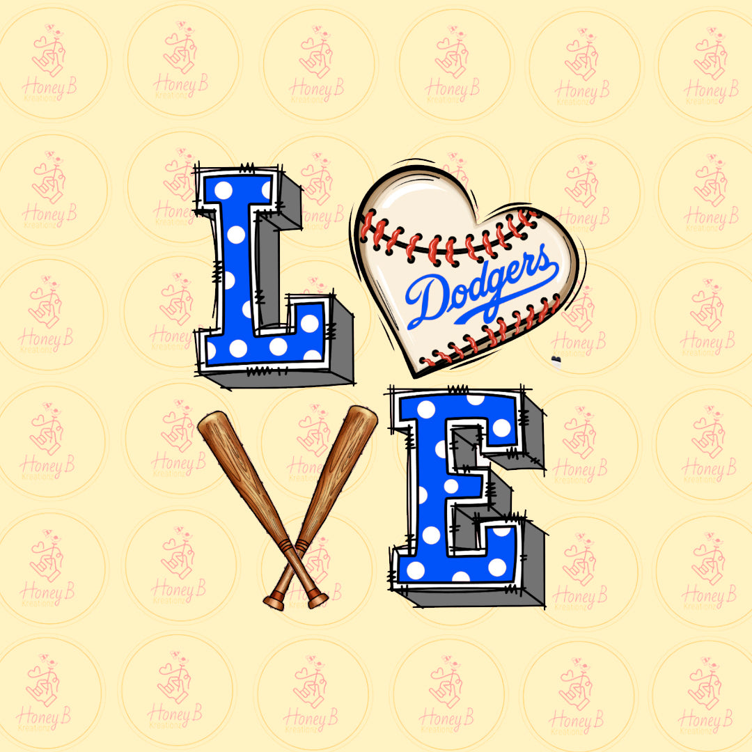 LOVE BASEBALL DTF