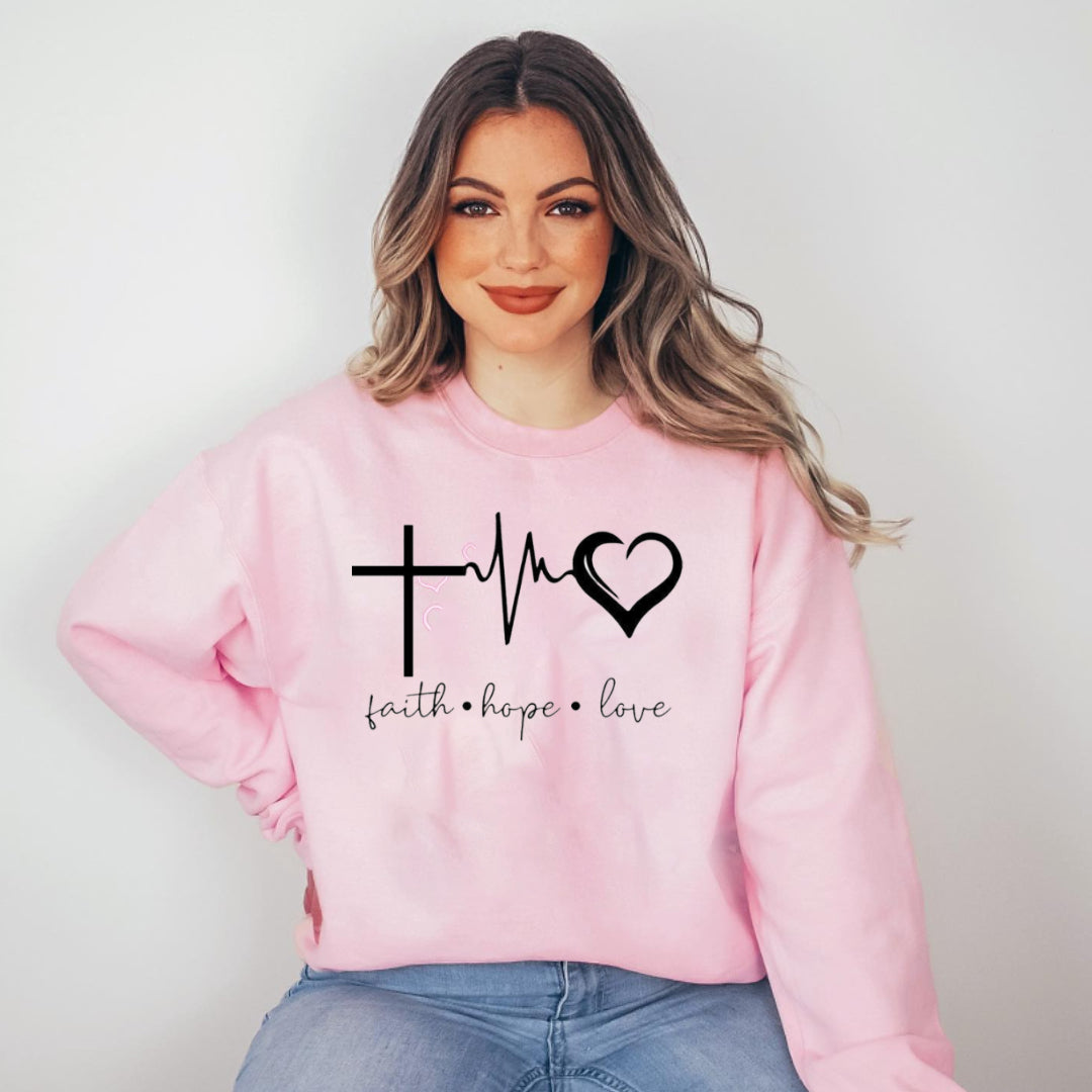 FAITH.GOPE.LOVE SWEATER