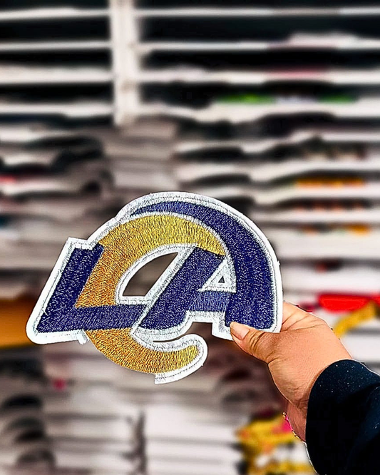LA  IRON ON PATCH