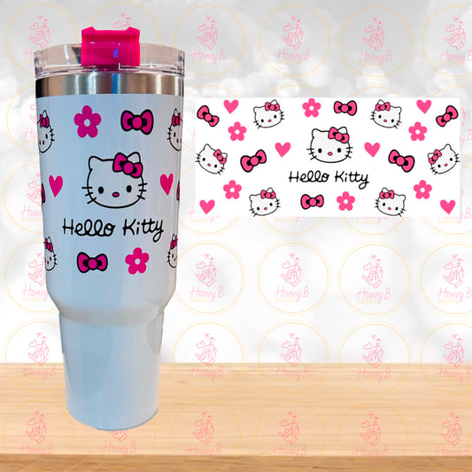 HK PINK TUMBLER 40oz