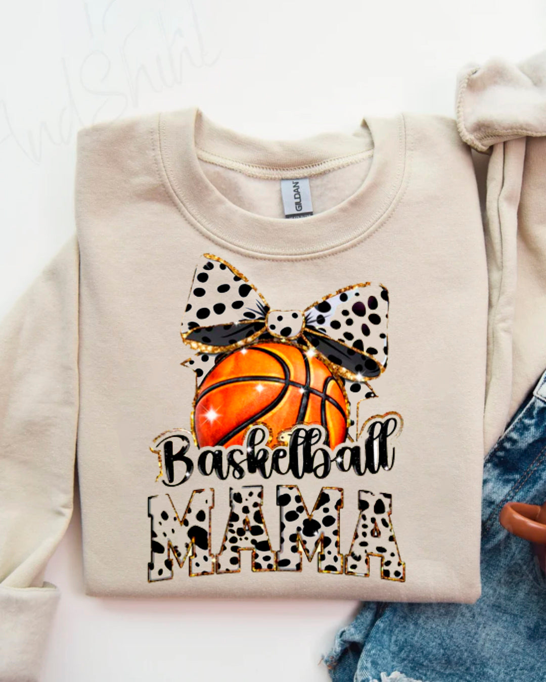 BASKETBALL MAMA  SWEATERS