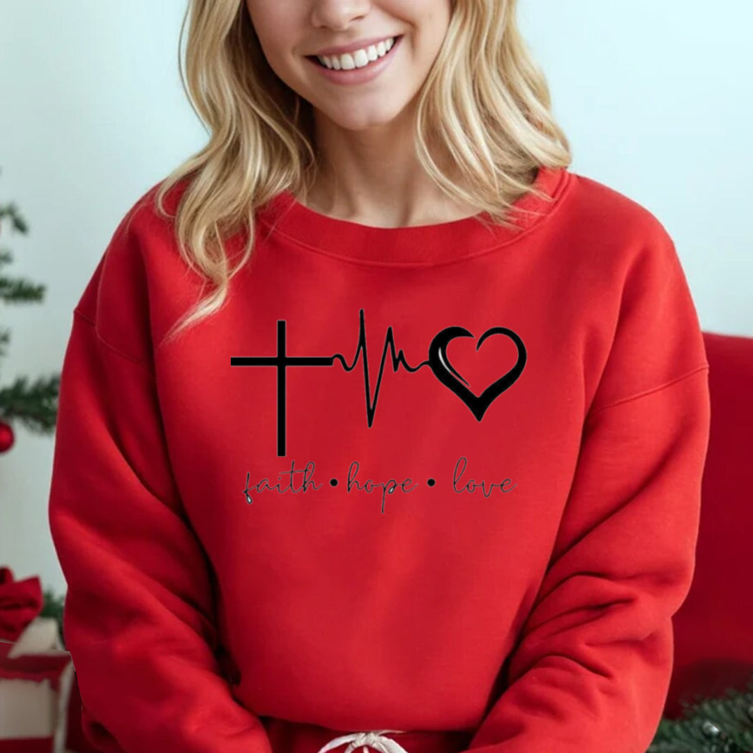 FAITH.GOPE.LOVE SWEATER