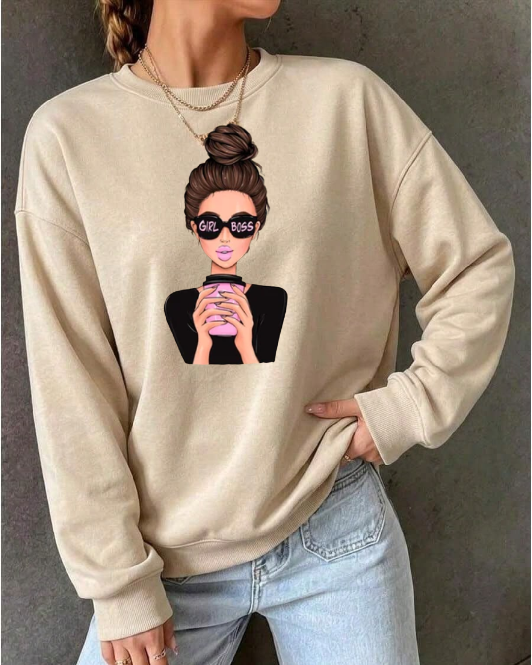 GIRL BOSS COFFE DTF