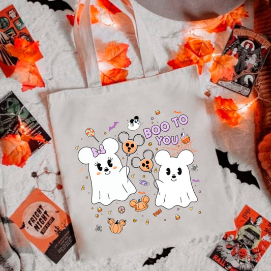 BOO MK & MN TOTE BAG