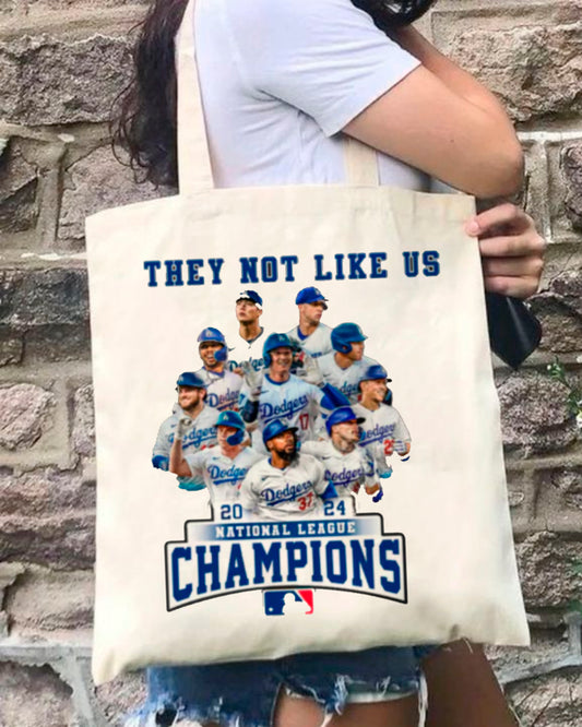 THEY NOT LIKE US TOTE BAGS