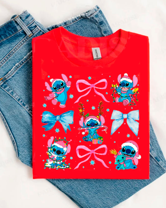 STCH XMAS PINK SHIRT