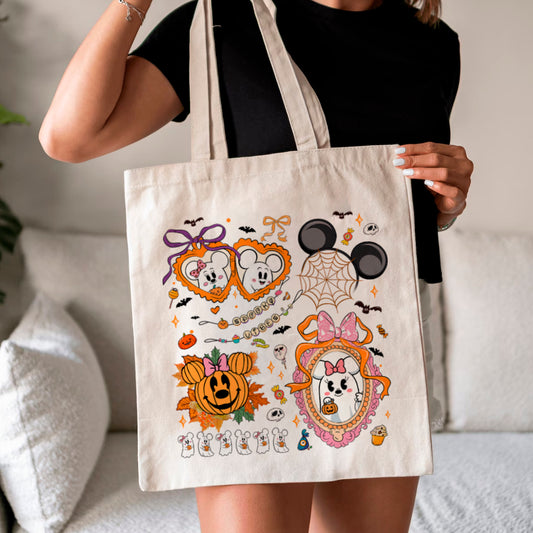 SPOOKY MOUSE TOTE BAG