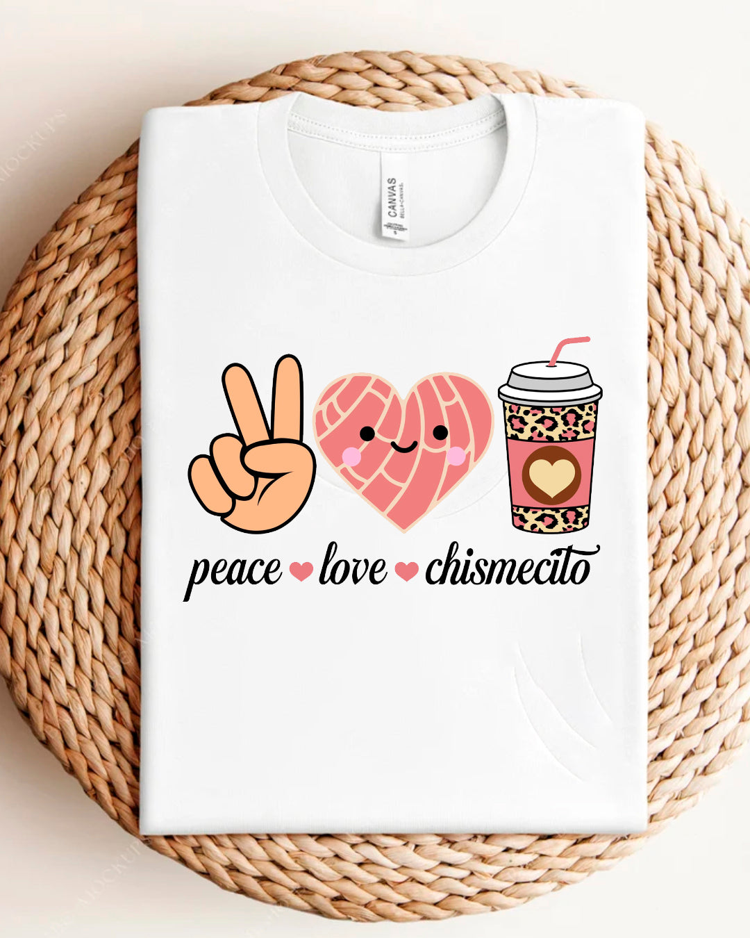 PEACE LOVE HISMECITO SHIRTS