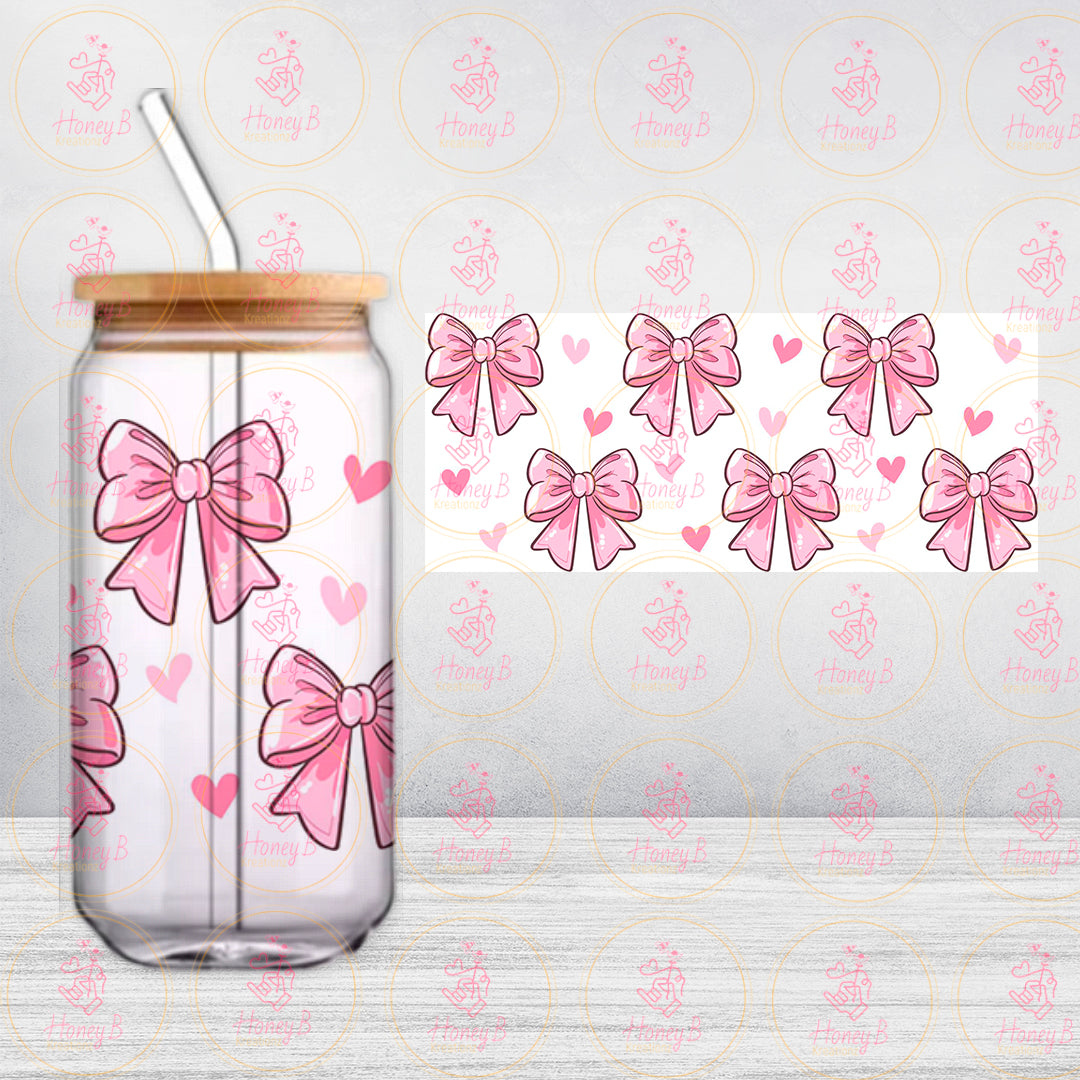 PINK BUN & HEARTS UVDTF