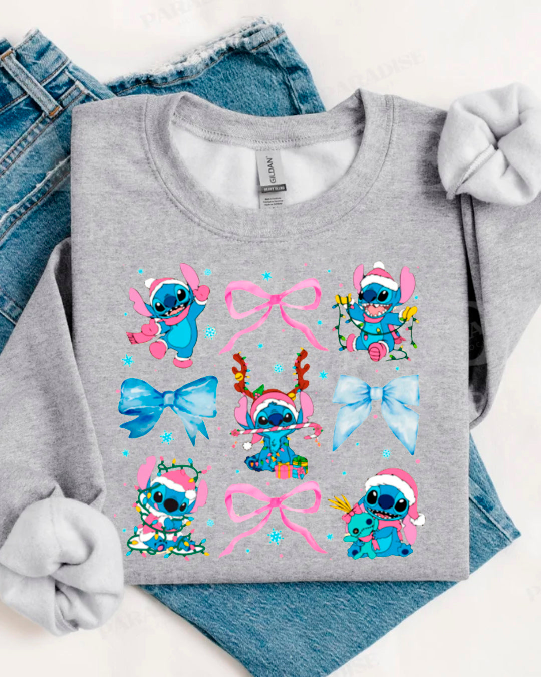 STCH XMAS PINK SWEATER