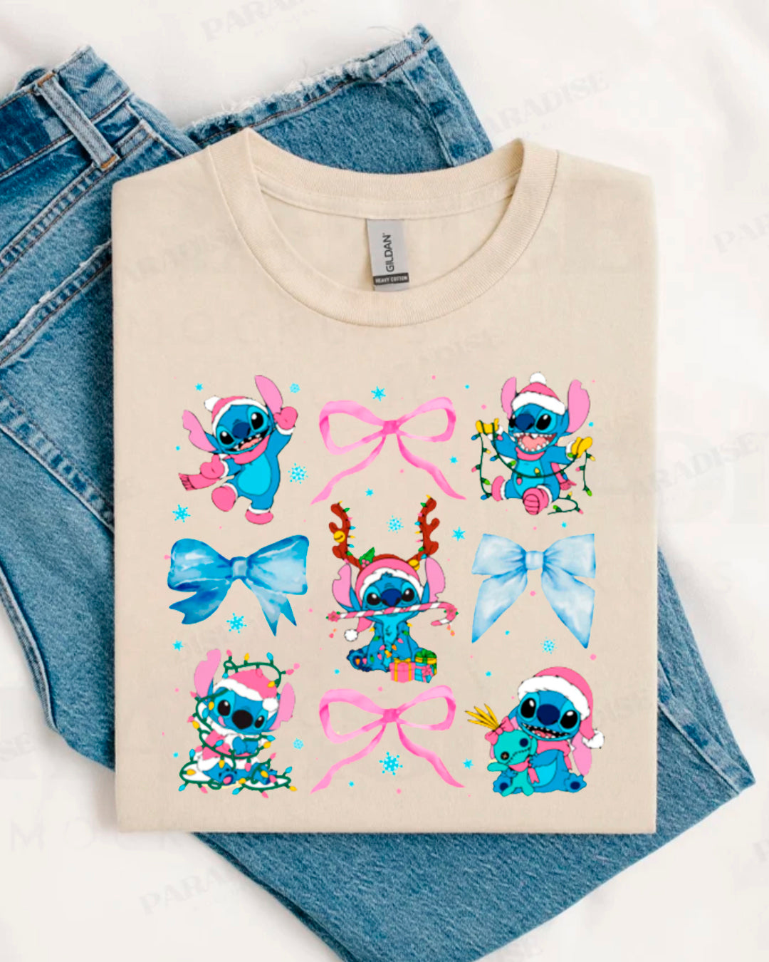 STCH XMAS PINK SHIRT