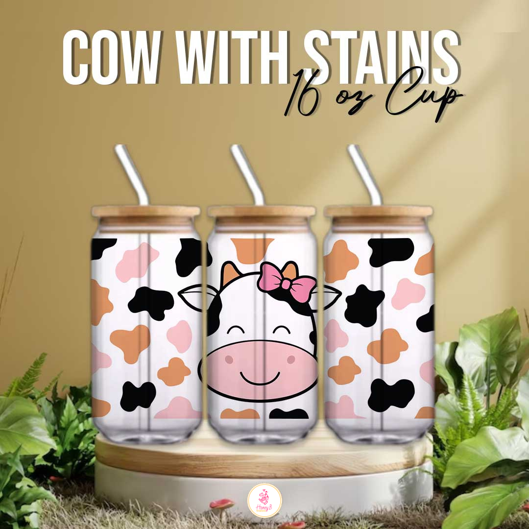 COW WITH STAINS