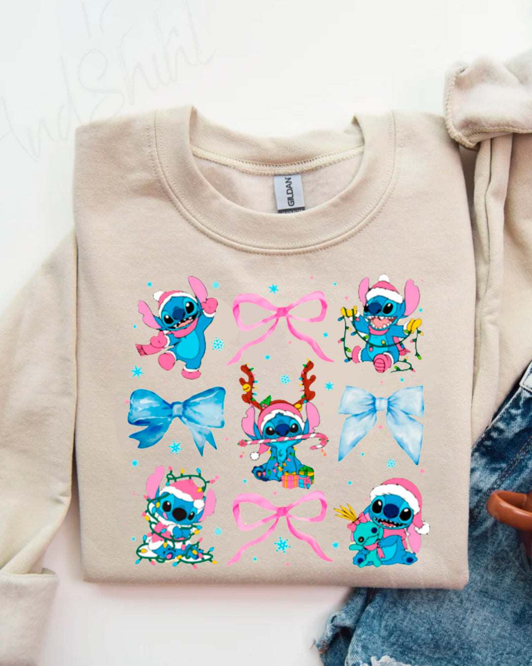 STCH XMAS PINK SWEATER