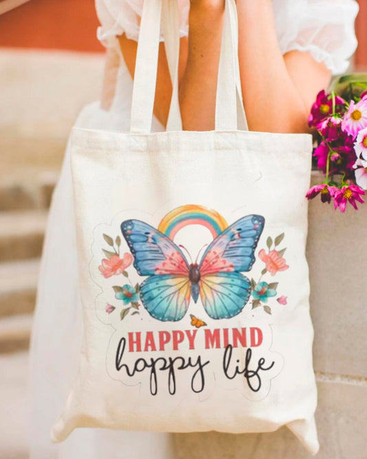 HAPPY MIND TOTE BAG