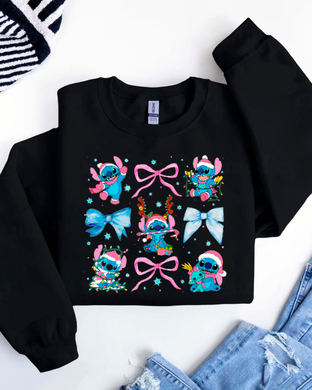 STCH XMAS PINK SWEATER