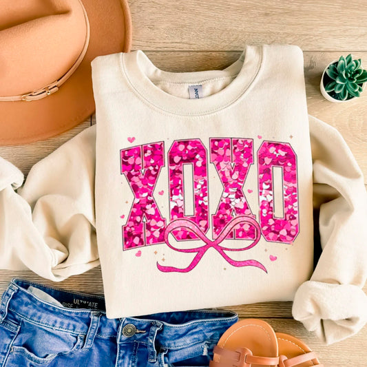 XOXO PINK SWEATER