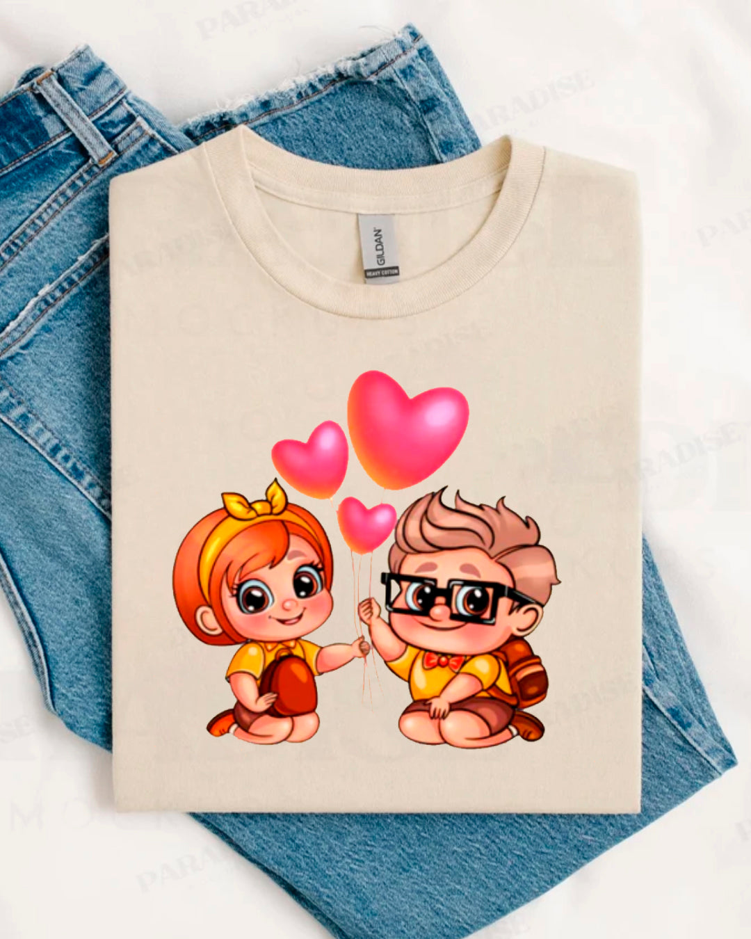 ADVENTURE HEART BALLON SHIRTS