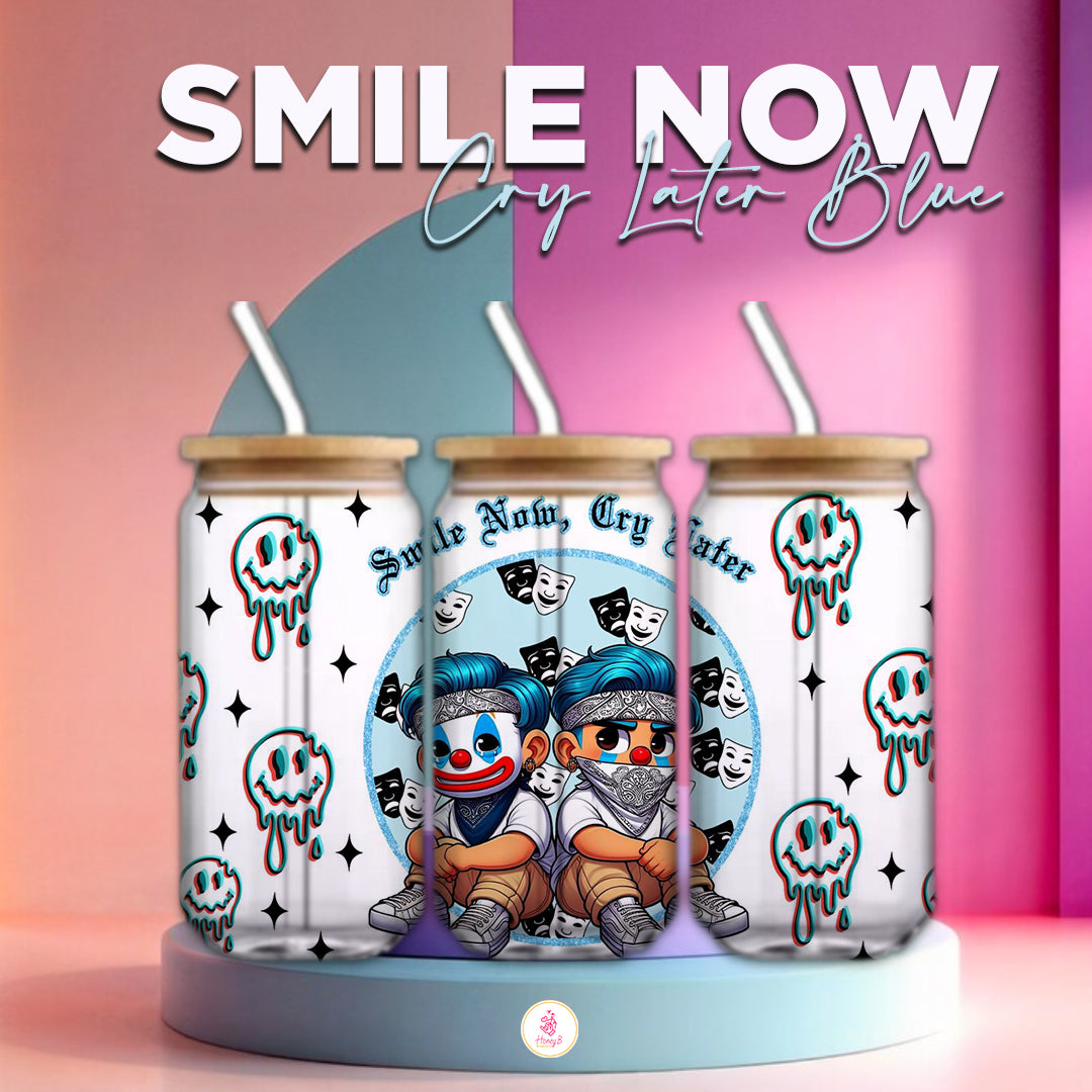 SMILE NOW BLUE CUP