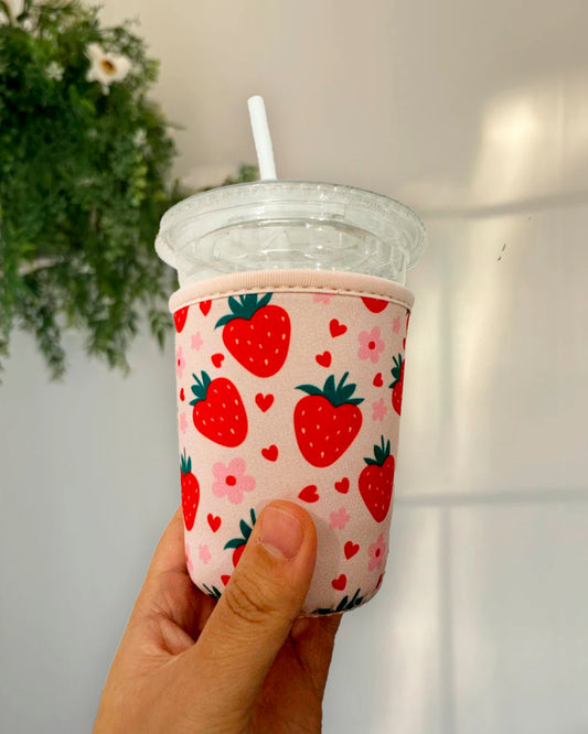 STRAWBERRY CUP COVER  (SMALL)