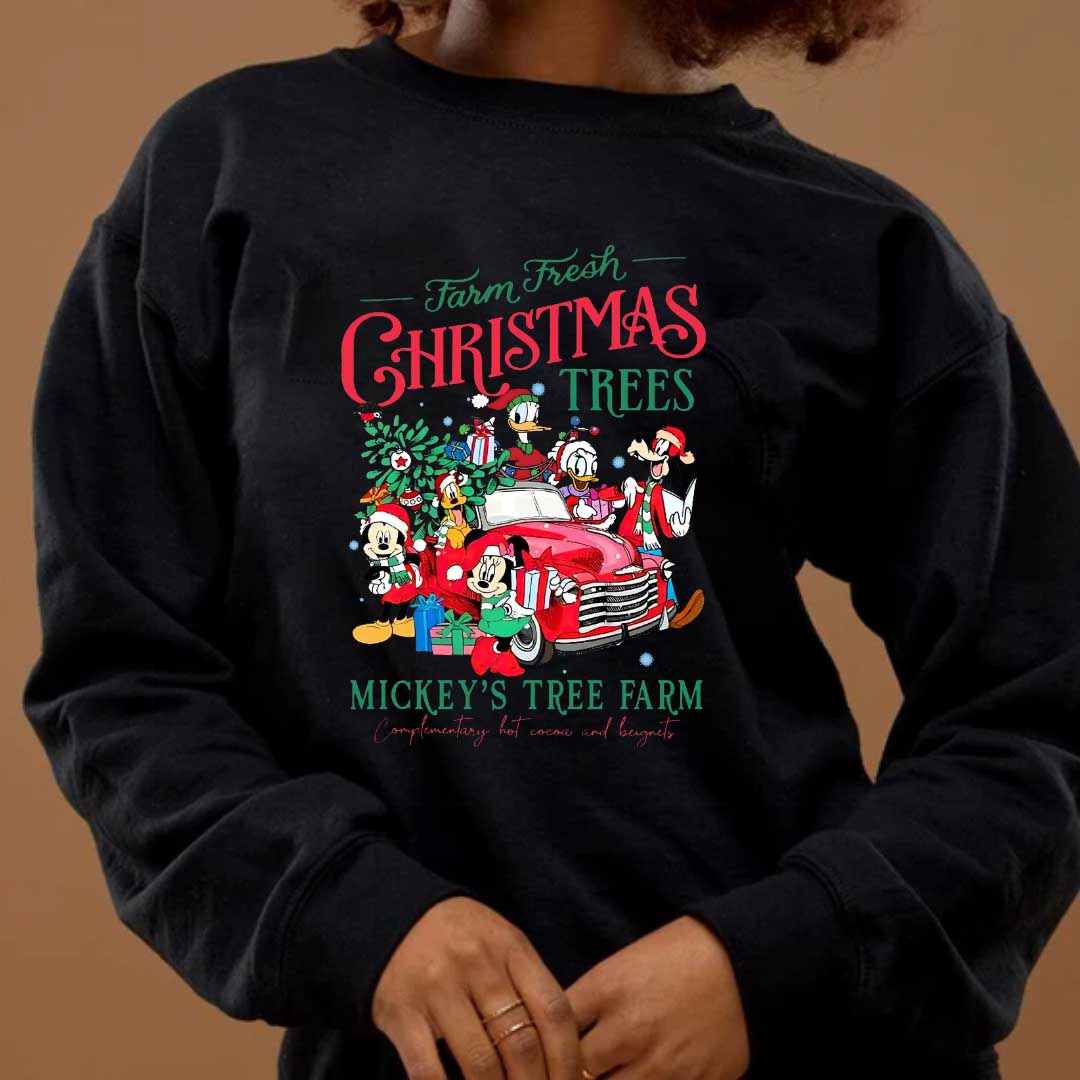 FARM FRESH CHRISTMAS TREES SWEATER