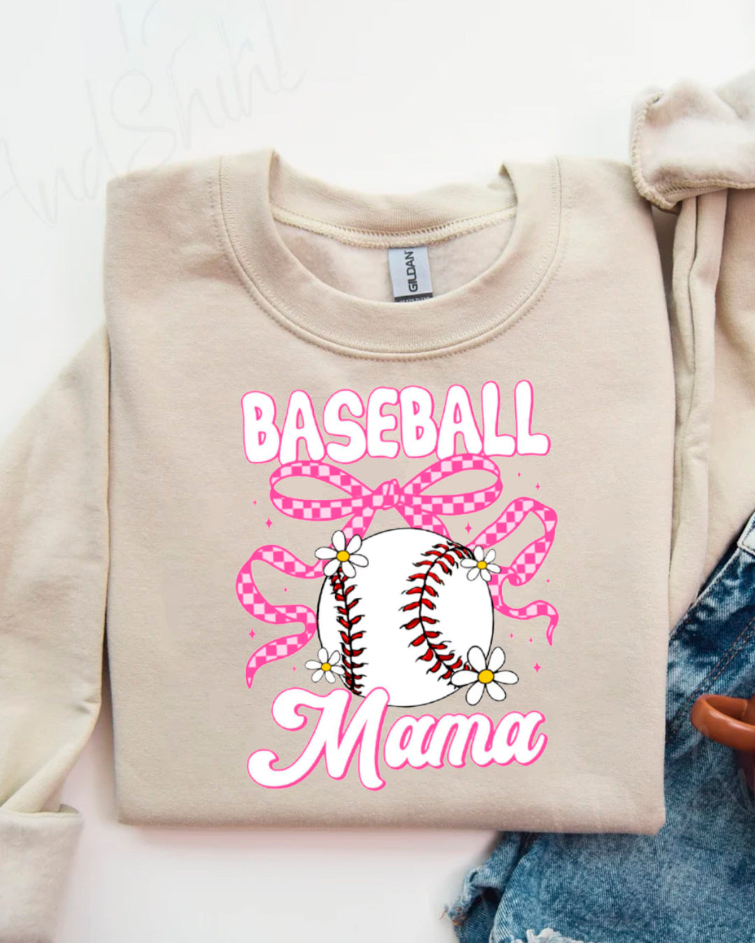 BASEBALL MAMA SWEATER