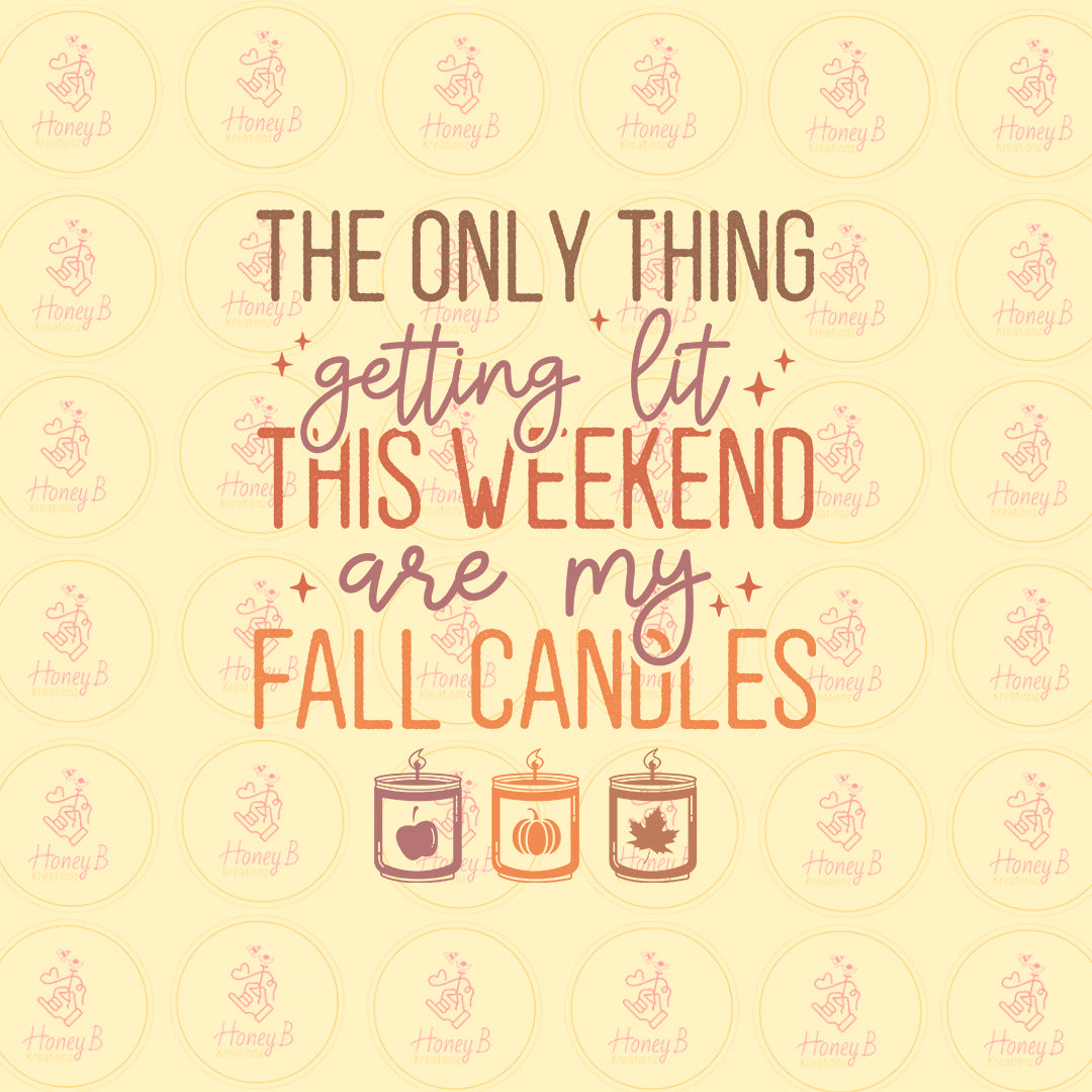 FALL CANDLES DTF
