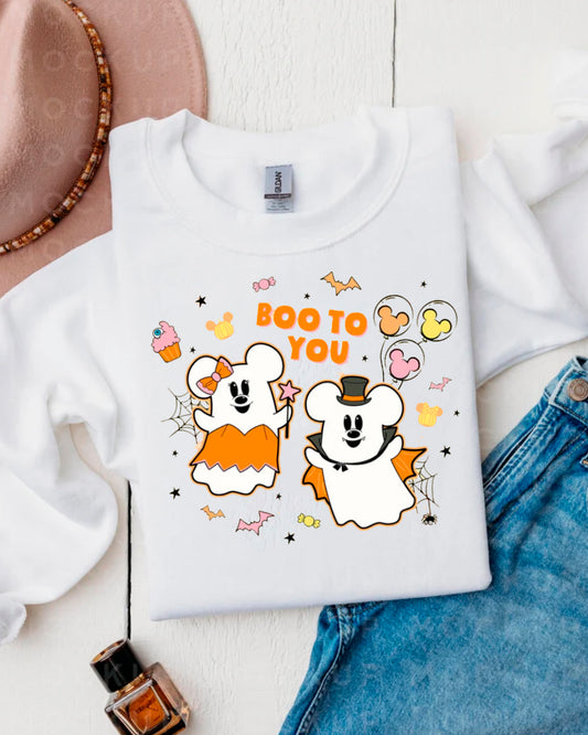 BOO TO YOU  SWEATER