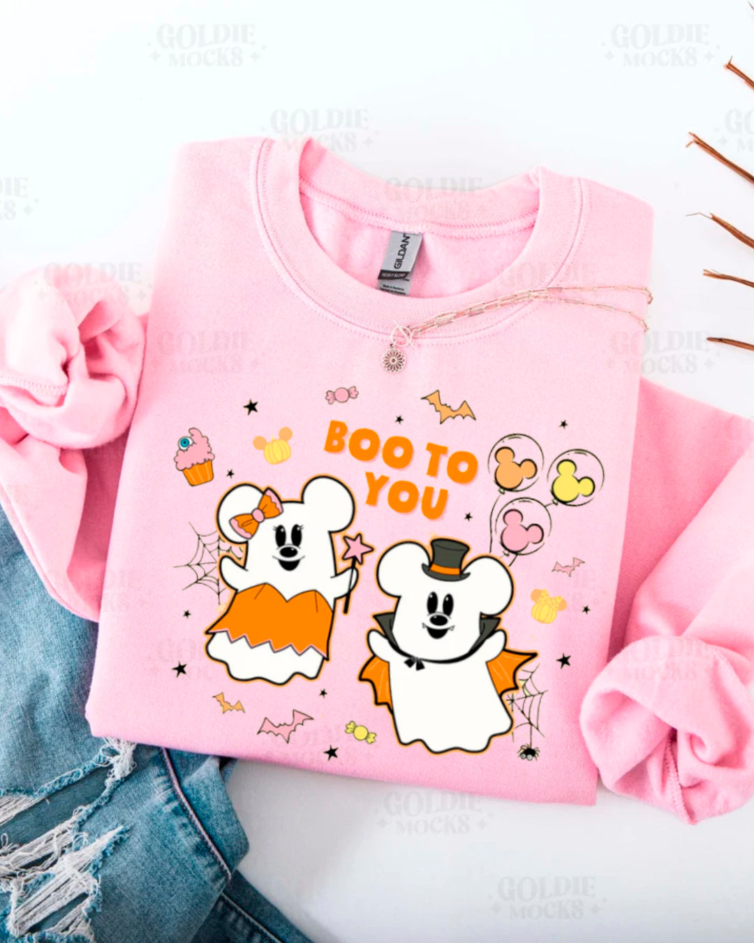 BOO TO YOU  SWEATER