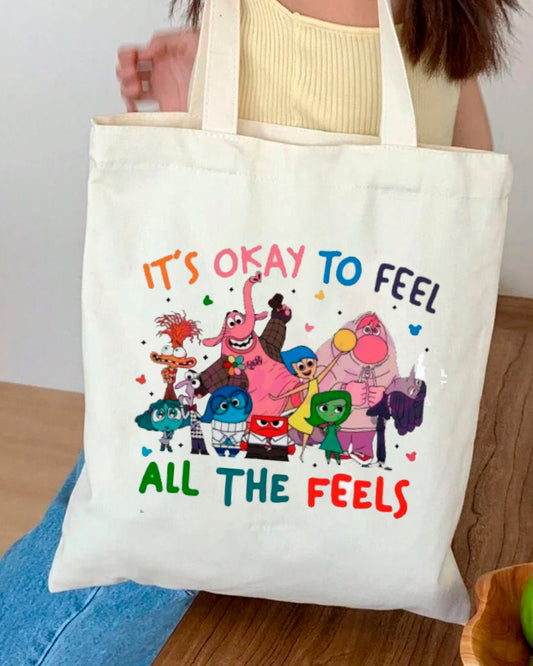 ALL THE FEELS TOTE  BAGS