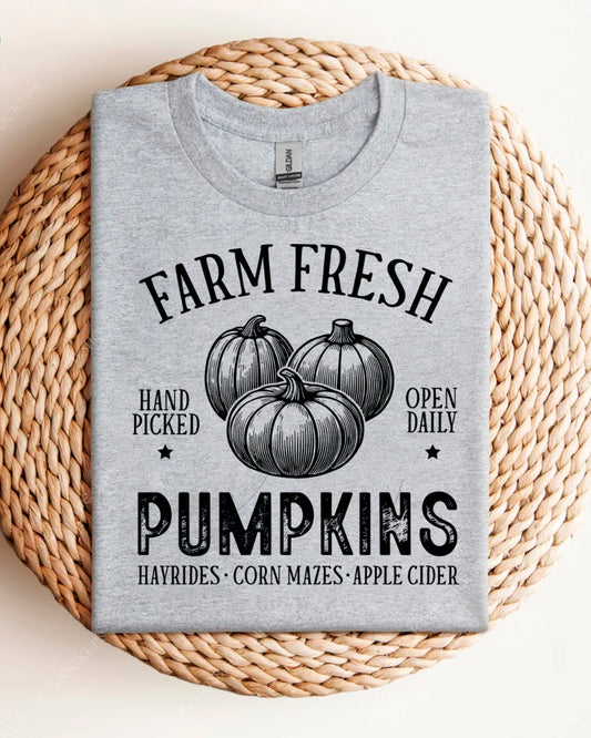 FARM FRESH PUMPKINS  SHIRT