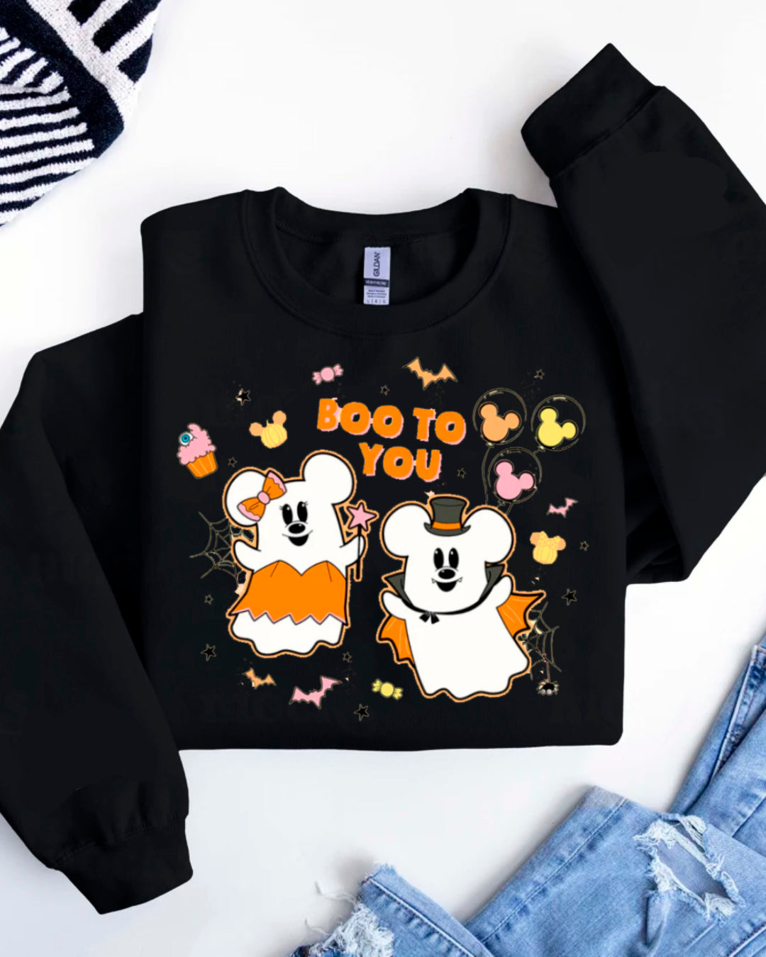 BOO TO YOU  SWEATER