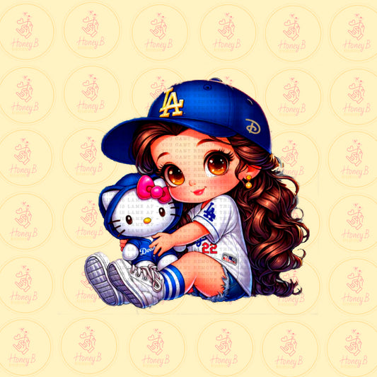 GIRL FAN BASEBALL 3