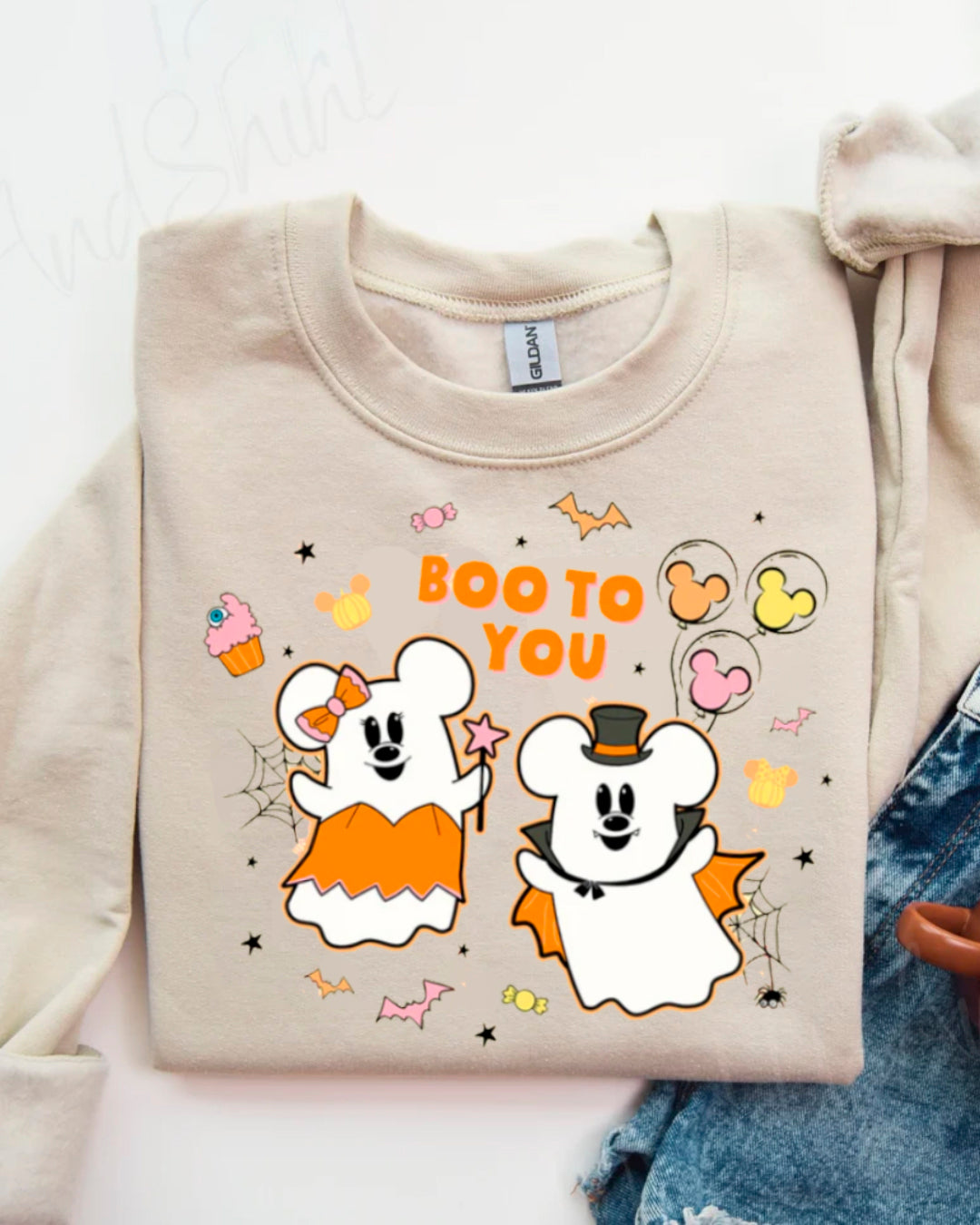 BOO TO YOU  SWEATER