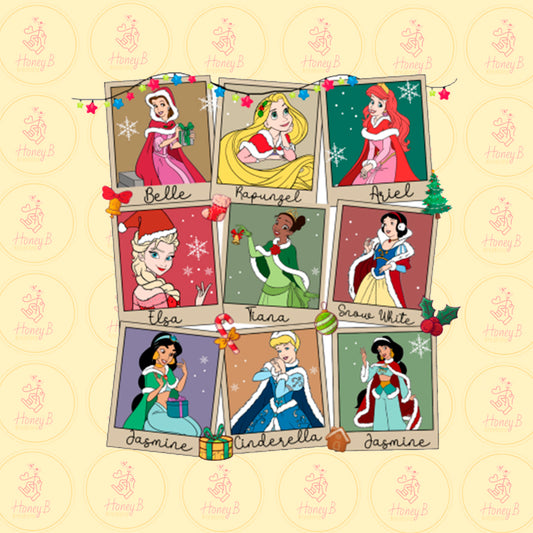 PRINCESS CHRISTMAS DTF