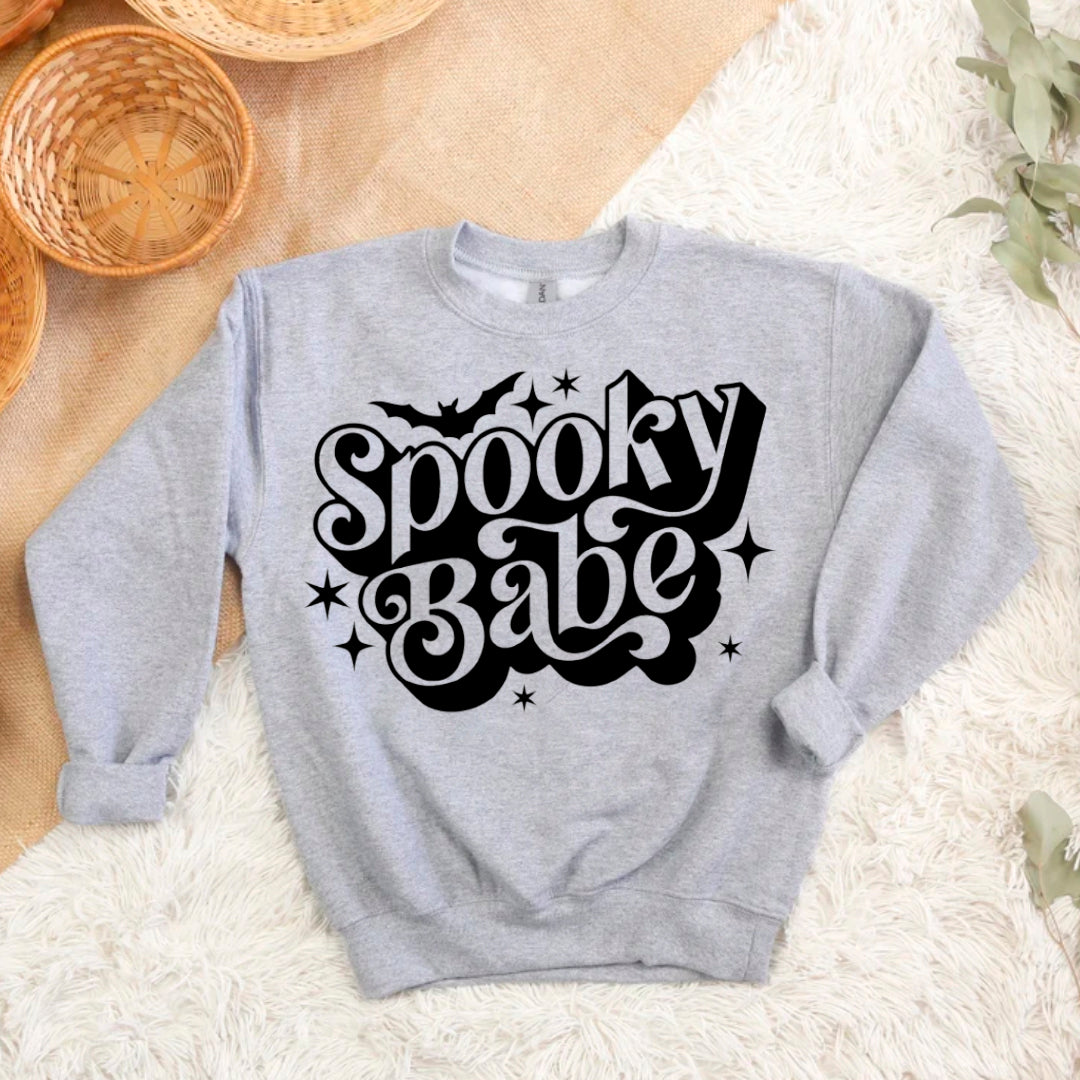 SPOOKY BABE SWEATER