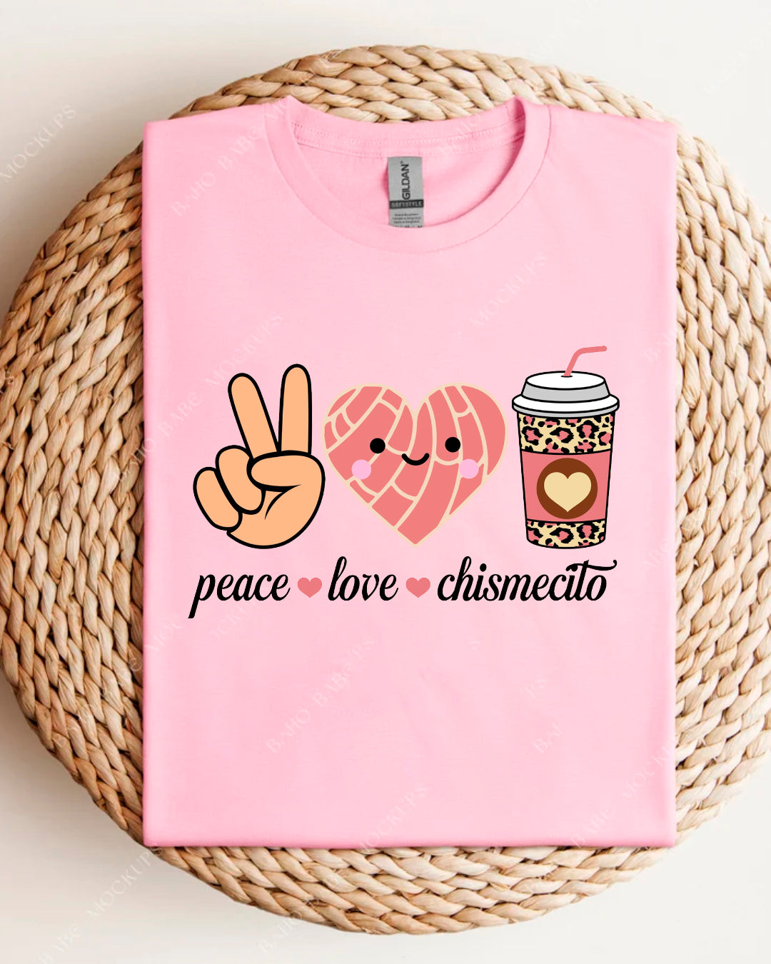 PEACE LOVE HISMECITO SHIRTS