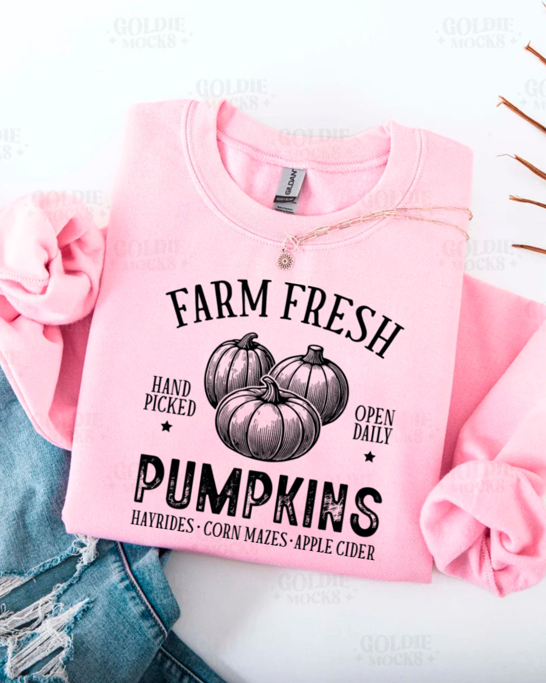 FARM FRESH PUMPKINS SWEATERS