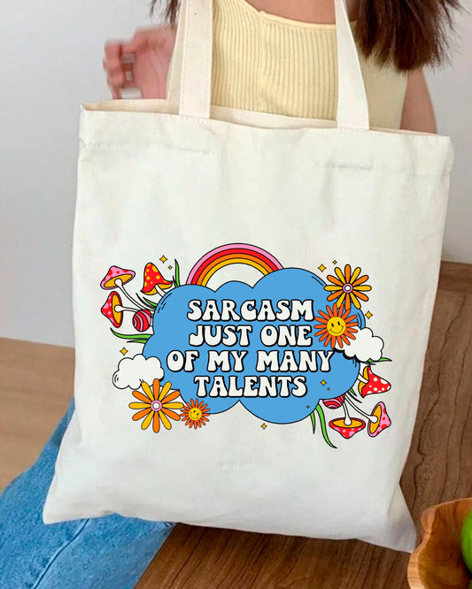 SARCASM TOTEBAG