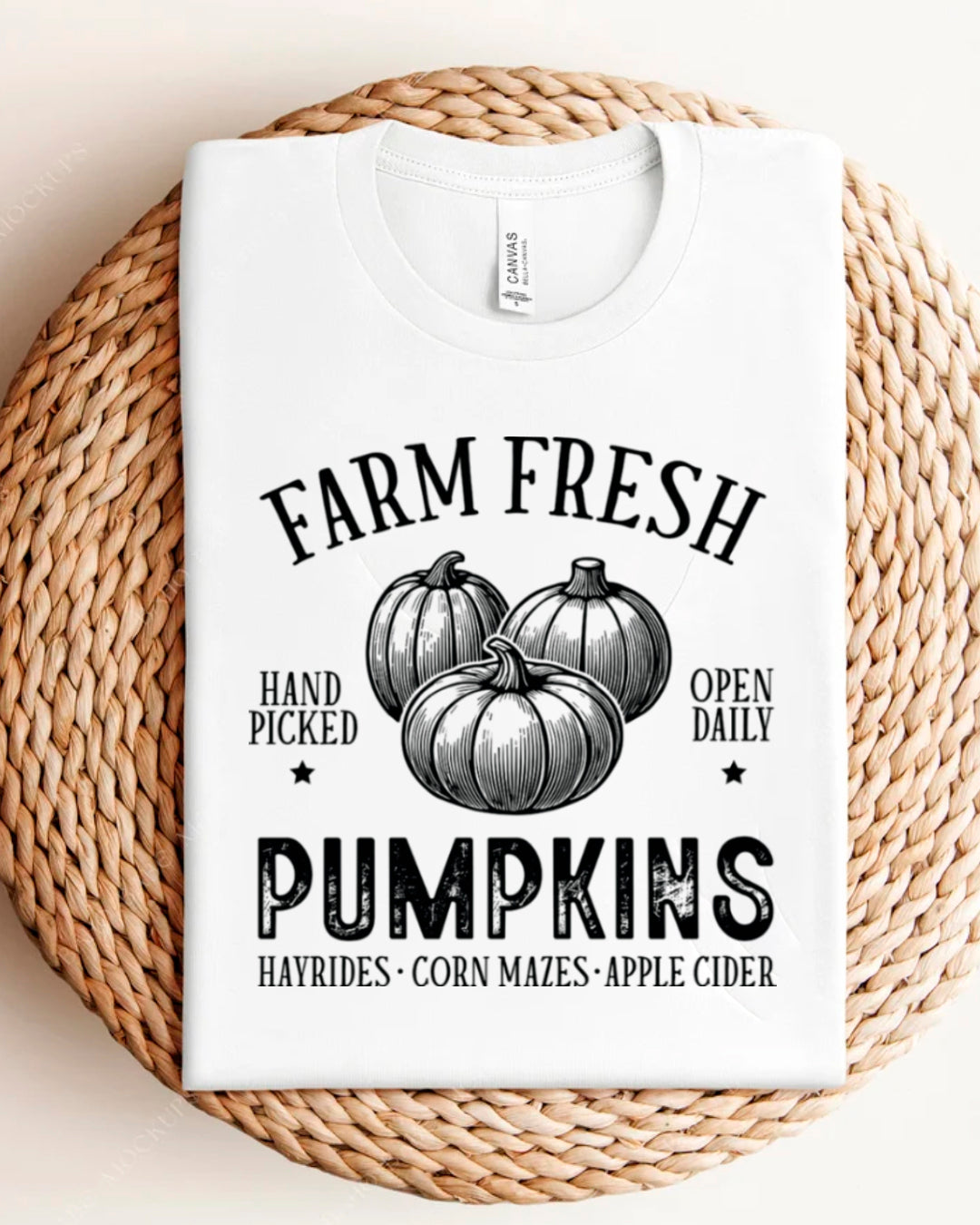 FARM FRESH PUMPKINS  SHIRT