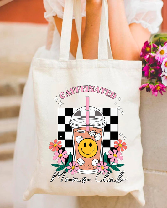 CAFEINATED CLUB TOTEBAG