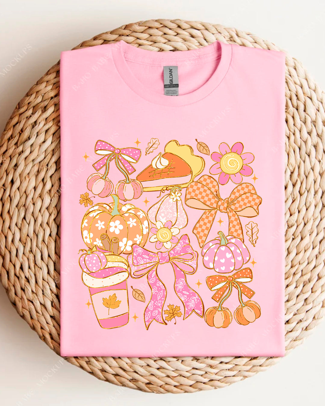 PUMPKIN PINK SHIRT
