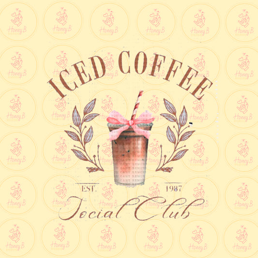 ICED COFFEE SOCIAL CLUB