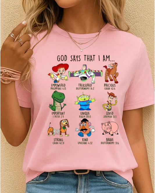GOD SAYS THAT I AM...