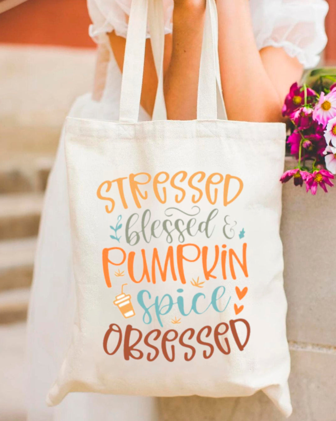 PUMPKIN SPICE TOTEBAG
