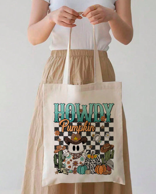 HOWDY GHOST TOTE BAG