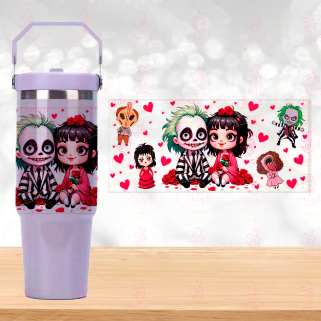 SKULL FRIENDS TUMBLER 30oz